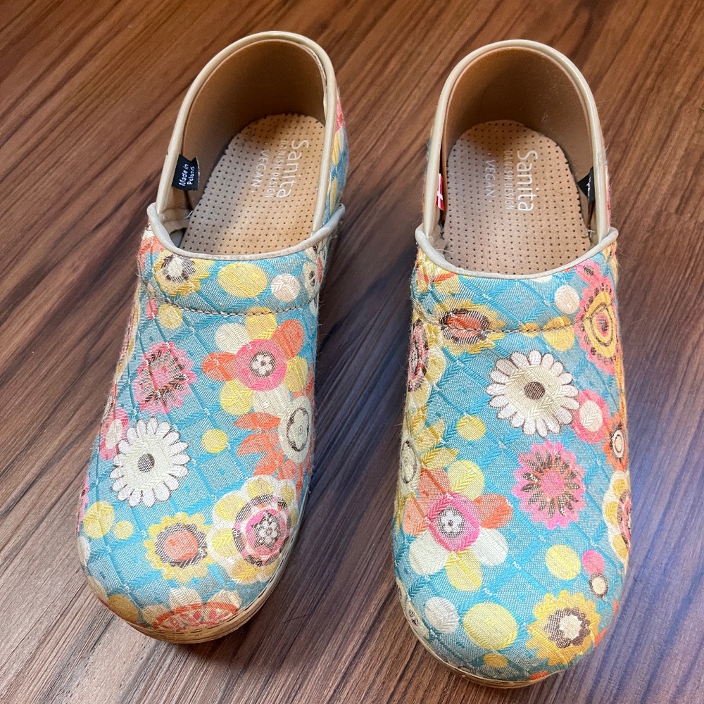 Sanita Flower Clogs